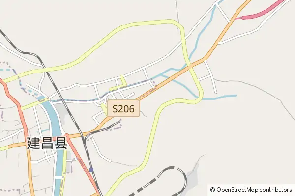 Karte Jianchang County