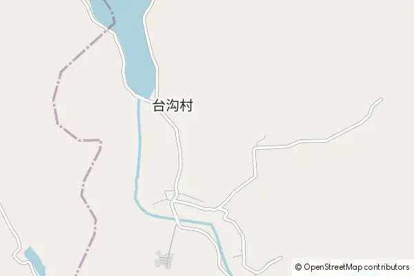 Karte Fushun County