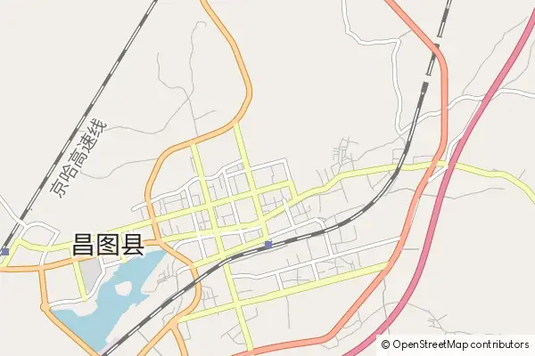 Karte Changtu County