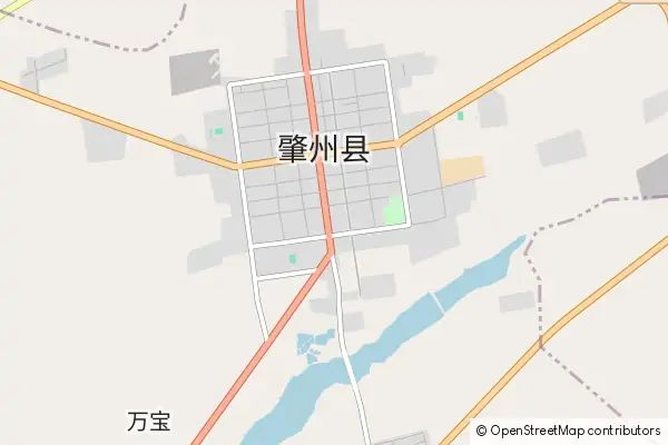 Karte Zhaozhou County