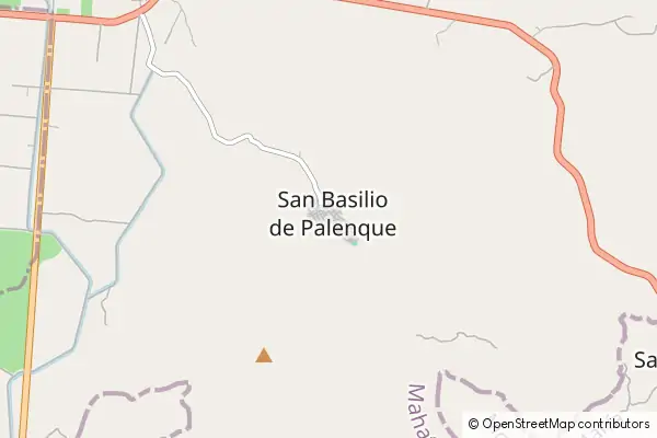 Karte San Basilio De Palenque