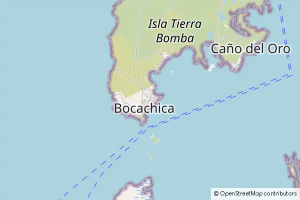 Karte Bocachica