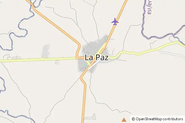 Karte La Paz