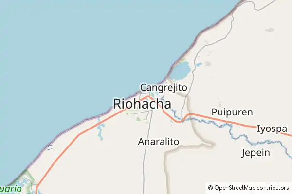 Karte Riohacha