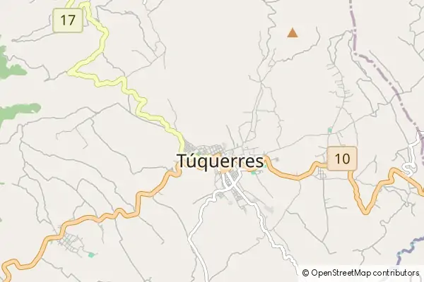 Karte Túquerres