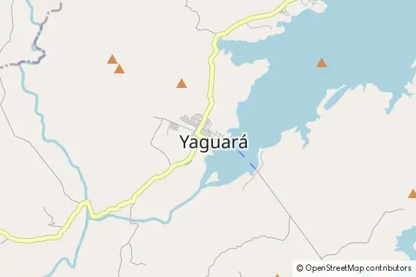 Karte Yaguará