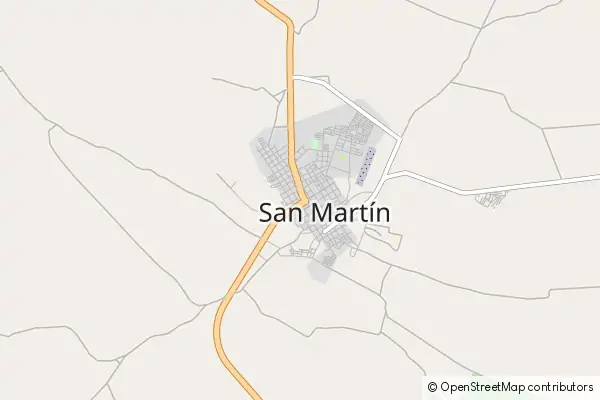 Karte San Martín