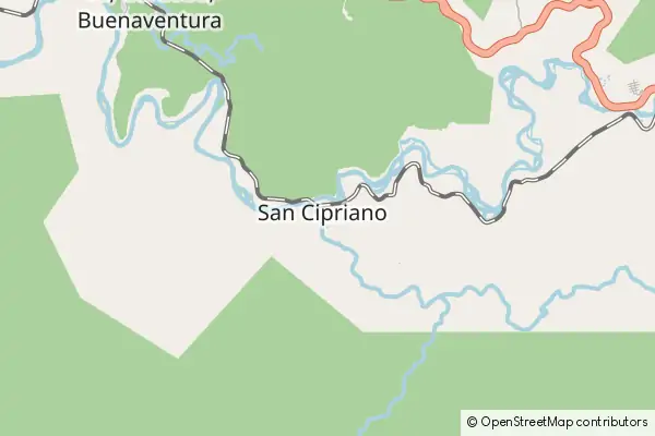 Karte San Cipriano