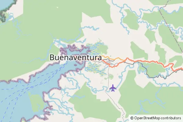 Karte Buenaventura