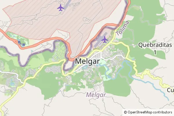 Karte Melgar