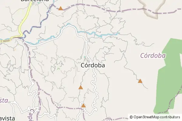 Karte Córdoba