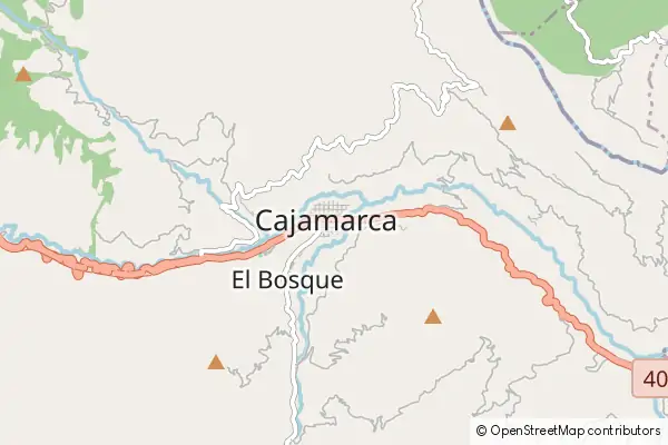 Karte Cajamarca
