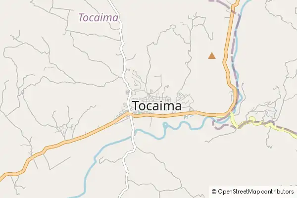 Karte Tocaima