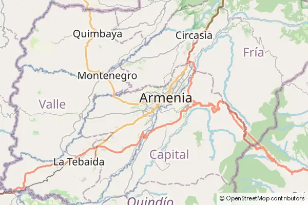 Karte Armenia