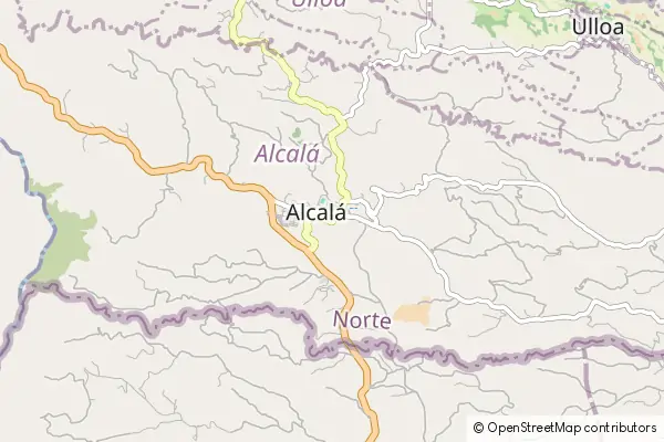 Karte: Alcalá • © OpenStreetMap contributors Karte Alcalá