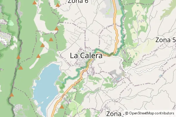 Karte La Calera