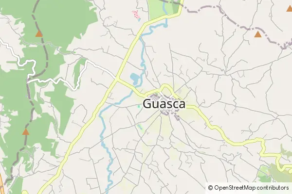 Karte Guasca