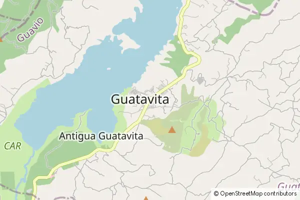 Karte Guatavita