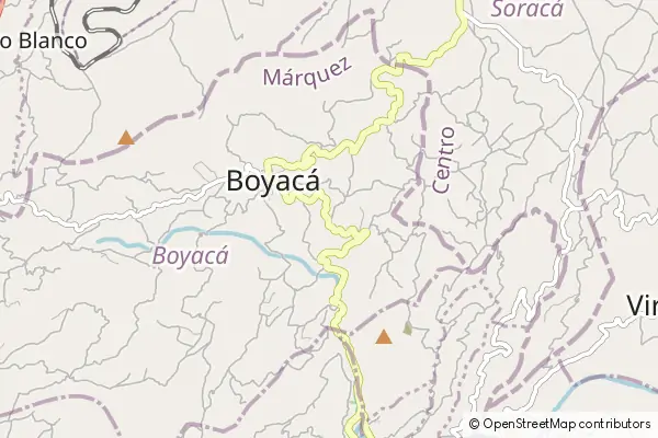 Karte Boyacá