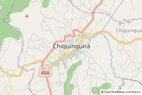 Karte Chiquinquirá