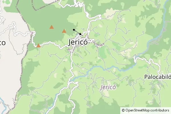 Karte Jericó