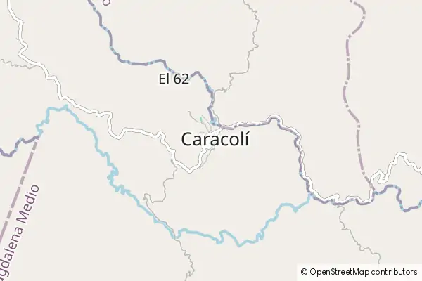 Karte Caracolí