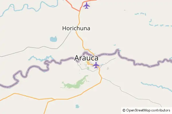 Karte Arauca