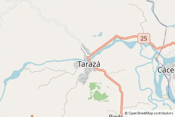 Karte Tarazá