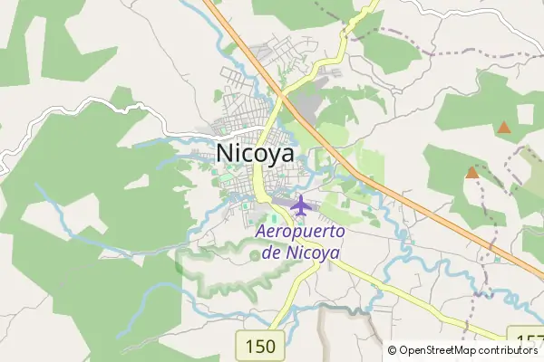 Karte Nicoya