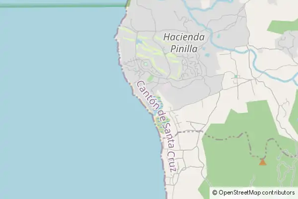 Karte Playa Avellanas