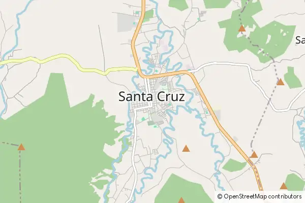 Karte Santa Cruz