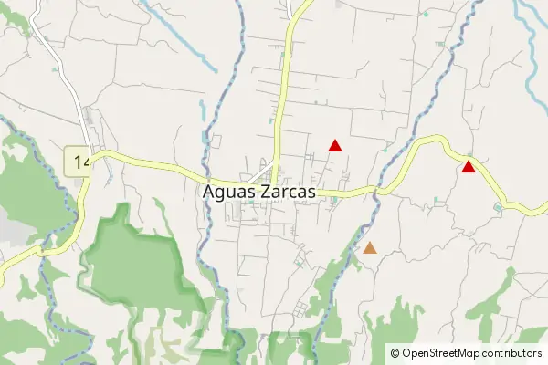 Karte Aguas Zarcas