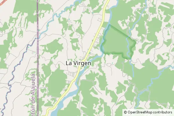 Karte: La Virgen • © OpenStreetMap contributors Karte La Virgen