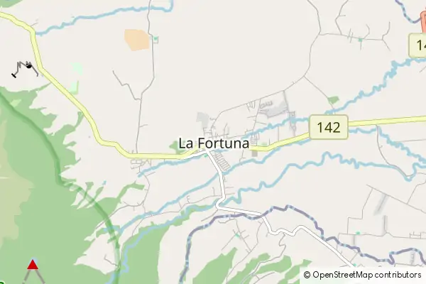 Karte La Fortuna de San Carlos