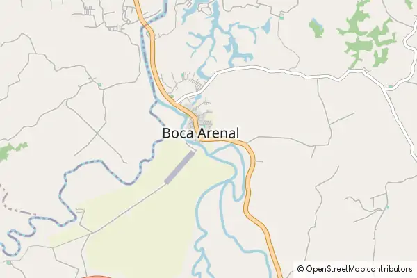 Karte Boca Arenal