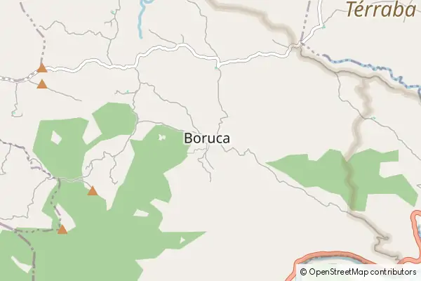 Karte Boruca