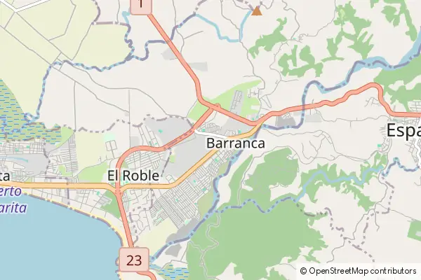 Karte Barranca