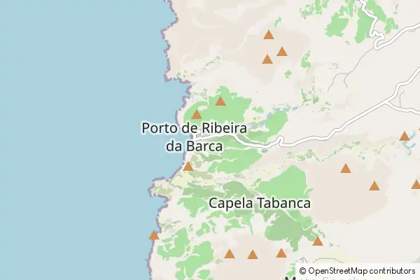 Karte Ribeira da Barca