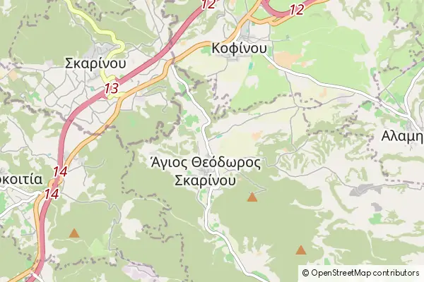 Karte: Ágios Theódoros • © OpenStreetMap contributors Karte Ágios Theódoros