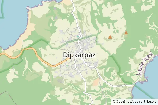 Karte Dipkarpaz