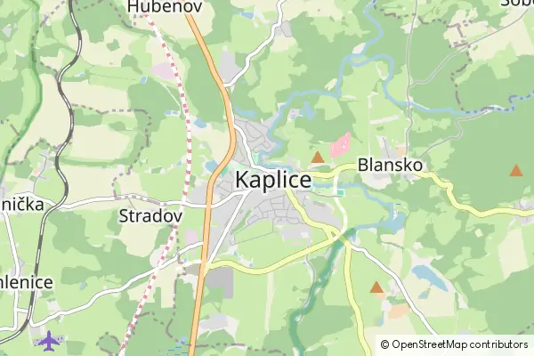 Karte Kaplitz