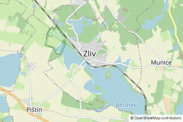 Karte Zliv