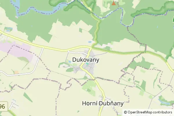 Karte Dukovany