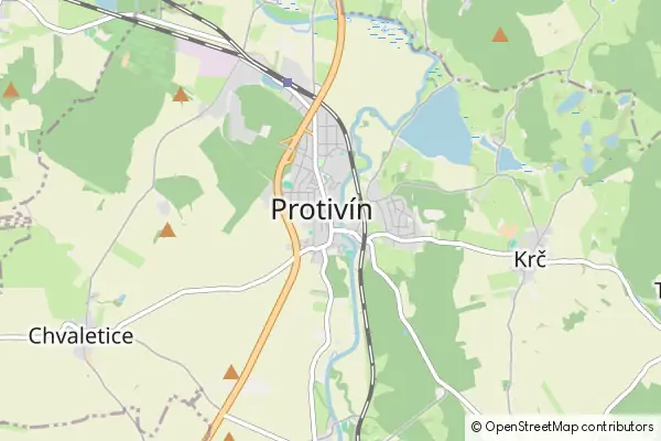 Karte Protivín