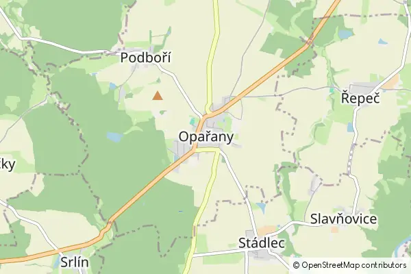 Karte Opařany