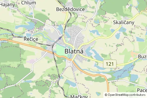 Karte Blatna