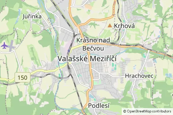 Karte Wallachisch Meseritsch