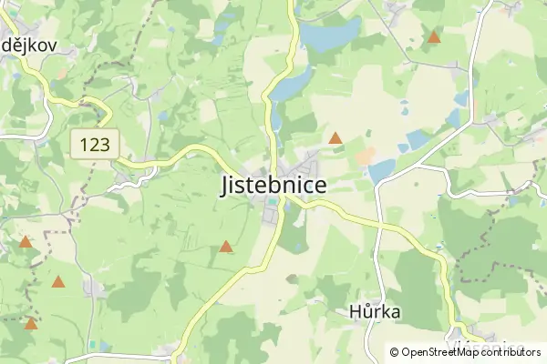 Karte Jistebnice