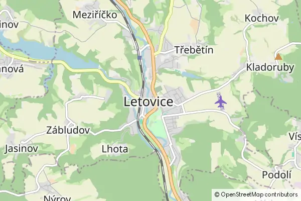 Karte Letovice