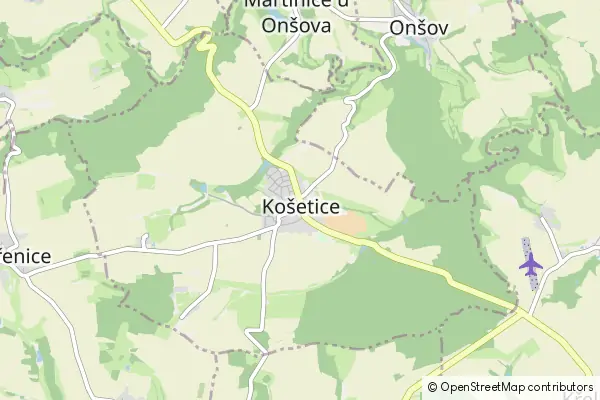 Karte Košetice